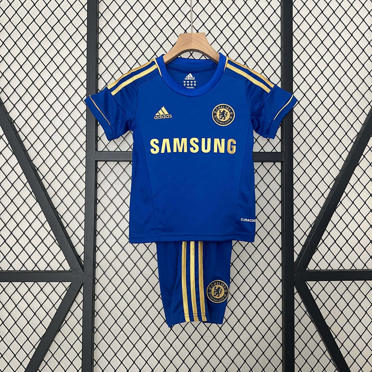 kit Camisa Kids Retro Chelsea 12/13 Home
