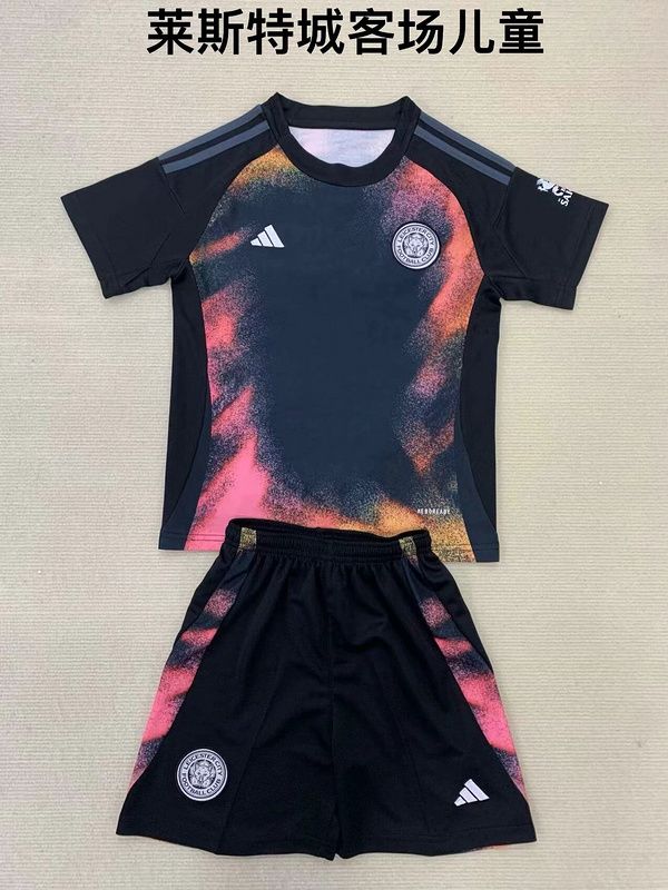 Kit Camisa Infantil Leicester City 2024/2025