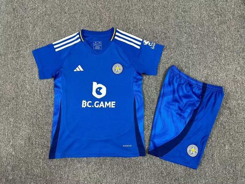 Kit Camisa Infantil Leicester City 2024/2025