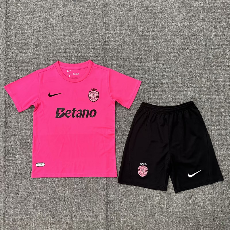 kit Camisa Sporting Lisboa  2024/2025 Infantil