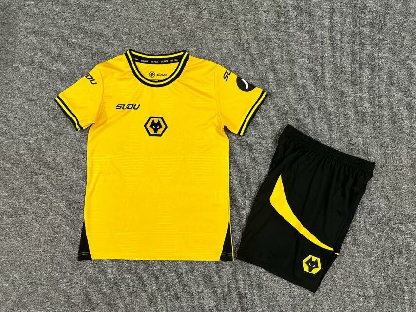 Kit Camisa Infantil I Wolverhampton 2024/2025