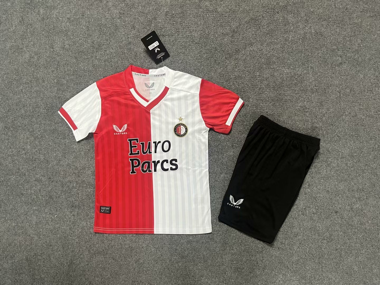 Kit Camisa Infantil Feyenoord Rotterdam 2024/2025