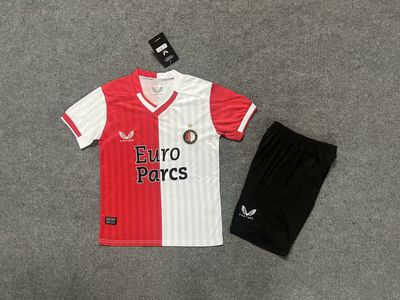 Kit Camisa Infantil Feyenoord Rotterdam 2024/2025