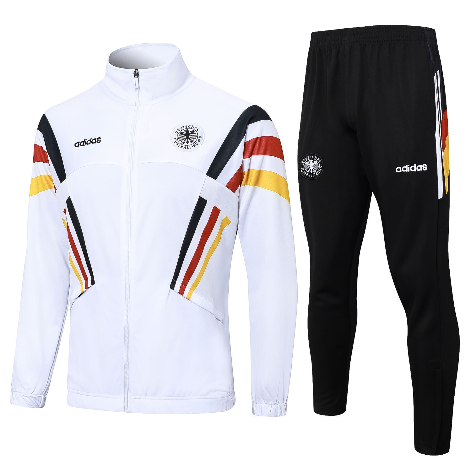Kit Agasalho Adidas Alemanha 2024/2025 Branco