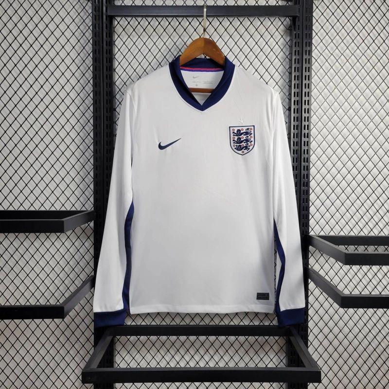 Camisa Inglaterra 2024/2025Home  Manga Longa