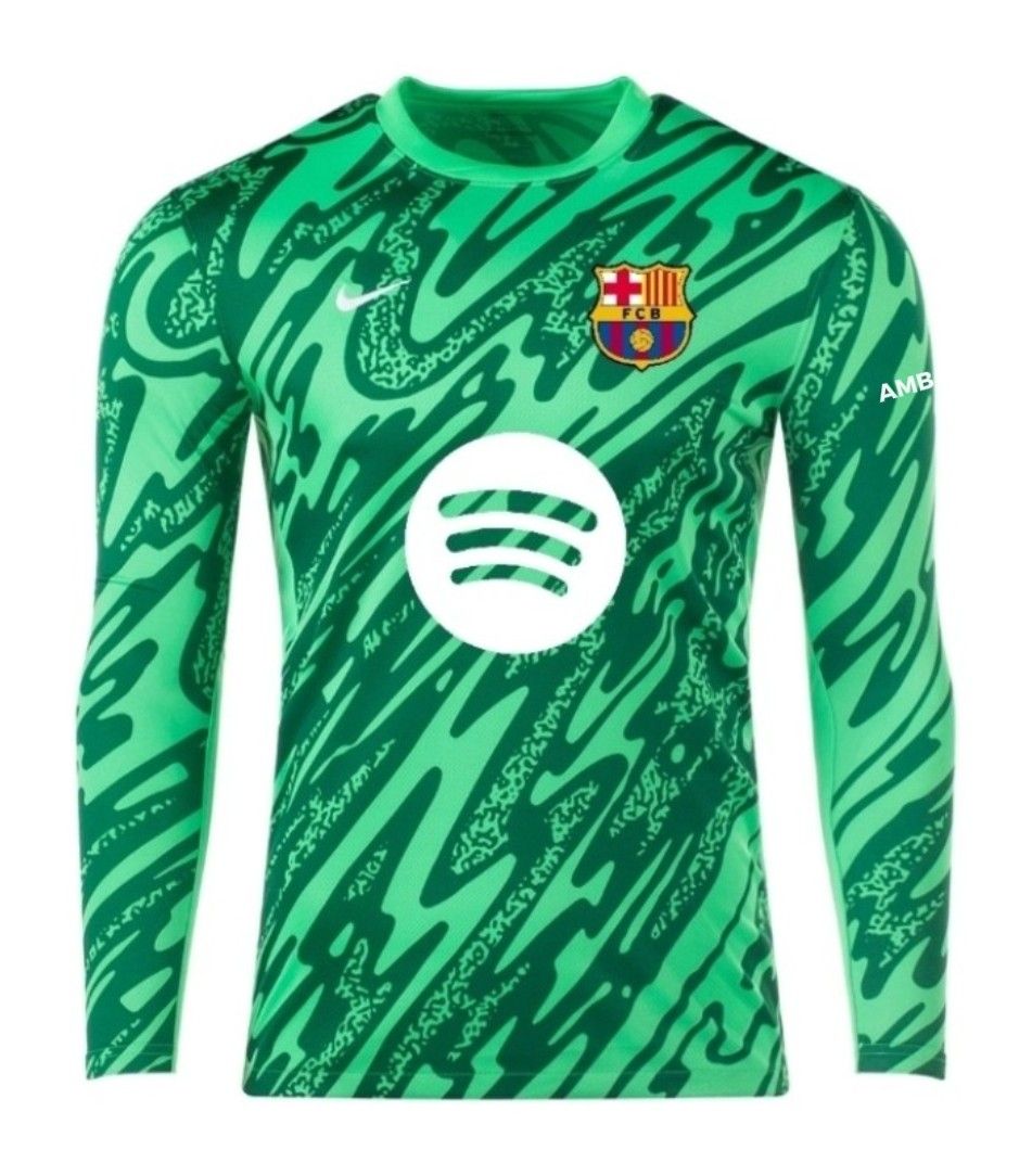 Camisa Goleiro Barcelona 2024/2025 Manga Longa