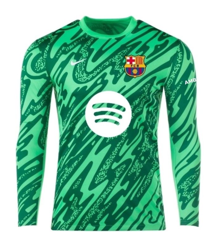 Camisa Goleiro Barcelona 2024/2025 Manga Longa