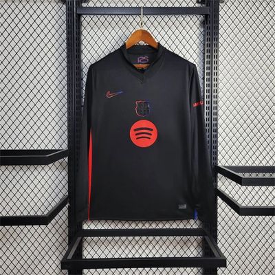 Camisa Barcelona Away 2024/2025 Manga Longa