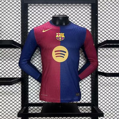Camisa Barcelona 2024/25 Manga Longa Jogador