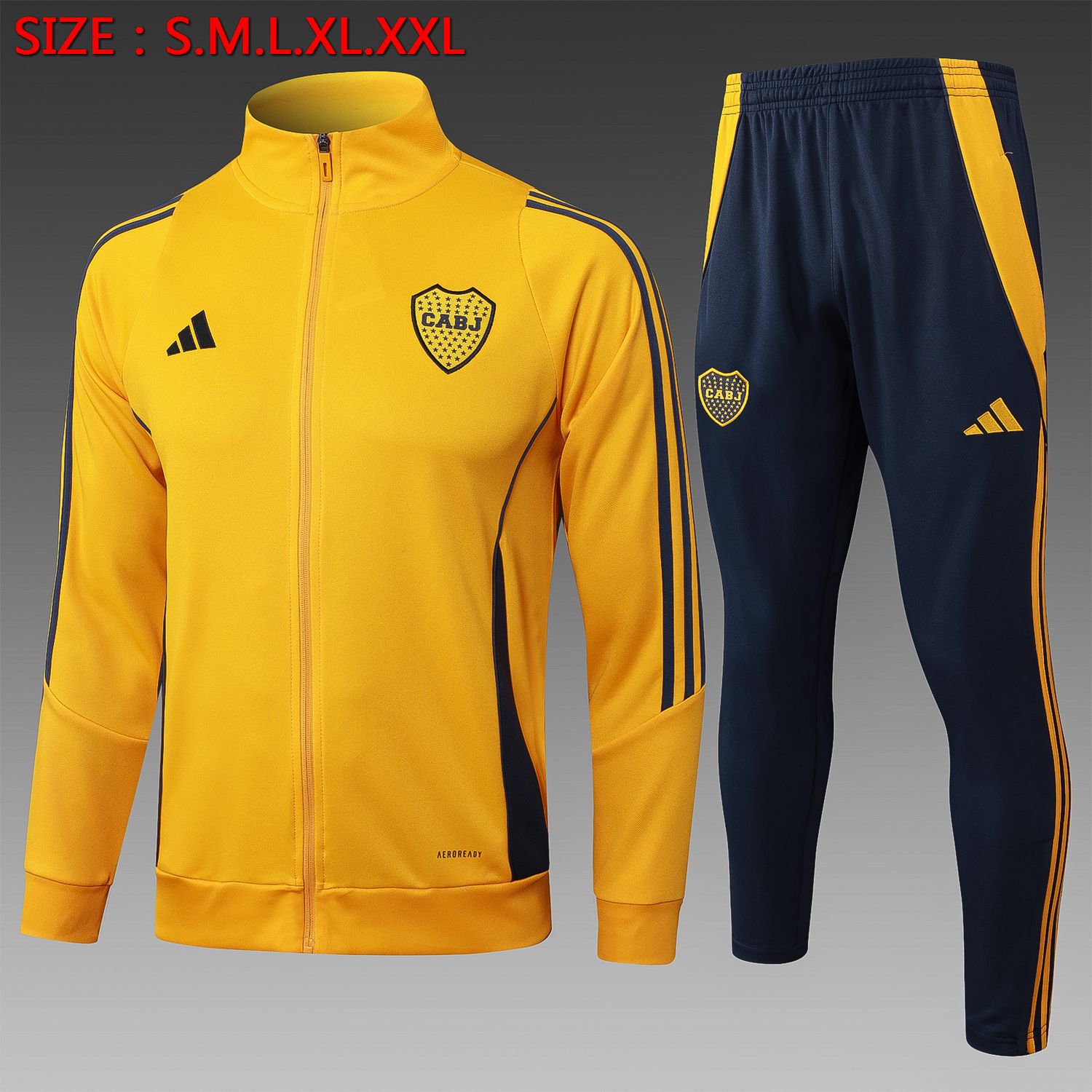 Kit Agasalho Adidas Boca Juniors 2024/2025