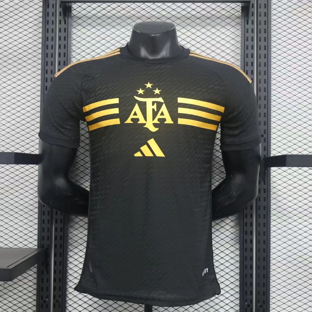 Camisa Argentina Edição Especial  Black  2024 Versão Jogador