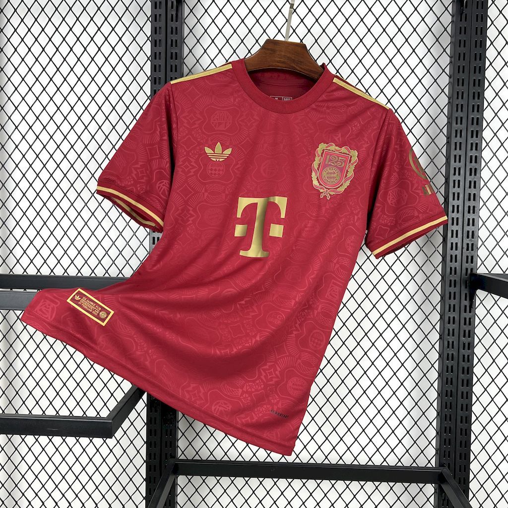 Camisa Bayern de Munique 2025 - Aniversário 125 Ano  - Masculina