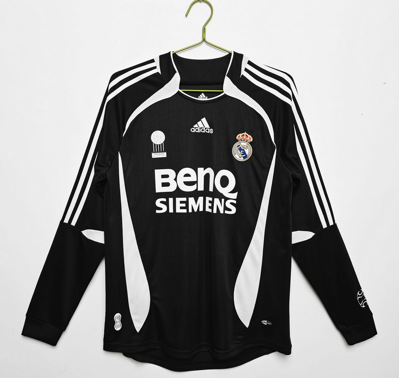 Camisa Real Madrid Away  2006/07  Manga Longa