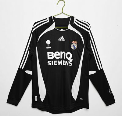 Camisa Real Madrid Away  2006/07  Manga Longa