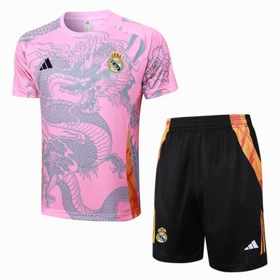 Kit Treino Real Madrid 2024/2025 Camisa + Calção