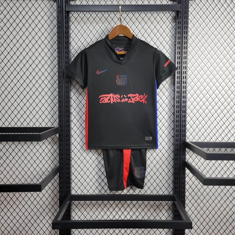 kit Camisa Infantil  Barcelona 2024/2025