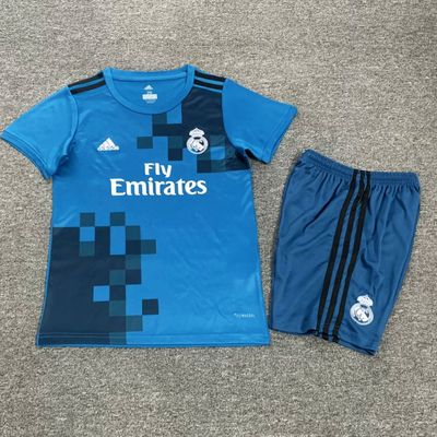 kit Camisa Kids Retro Real Madrid 17/18