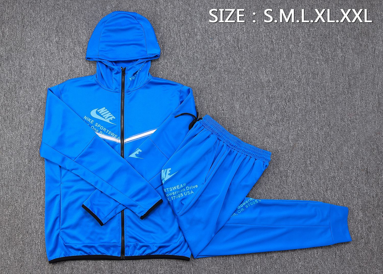 Kit Agasalho Nike Azul