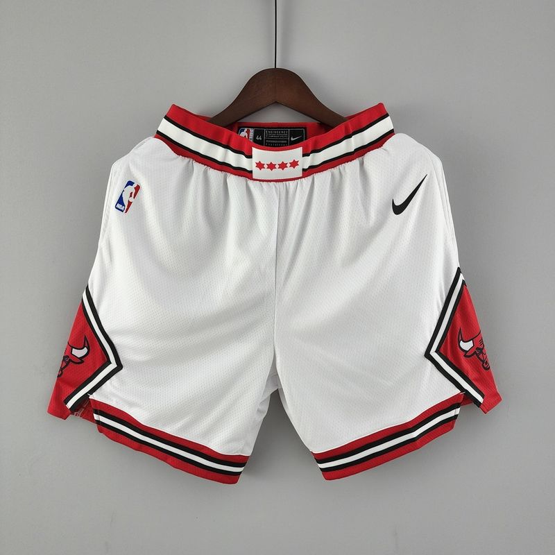 Short NBA Chicago Bulls - Branco