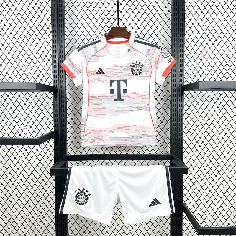 Kit Infantil Bayern de Munique  2025/2026 Camisa + Short