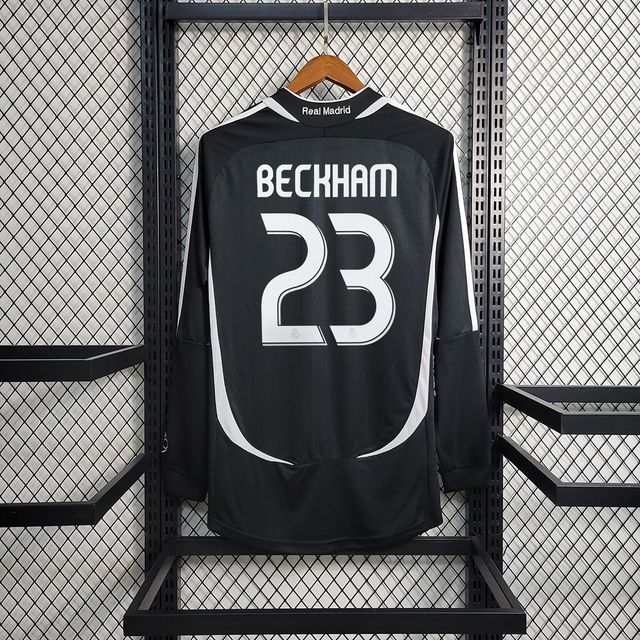 Camisa Real Madrid 06/07 III Third - Beckham 23