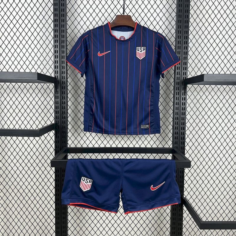 kit Camisa Infantil USA 2025/2026