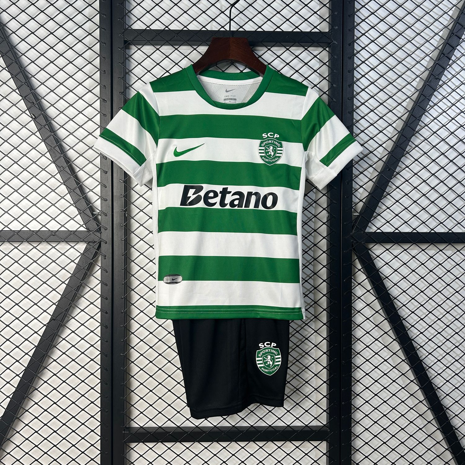 kit Camisa Sporting Lisboa Home 2025/2026 Infantil