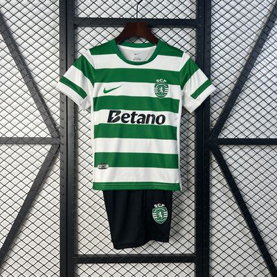 kit Camisa Sporting Lisboa Home 2025/2026 Infantil