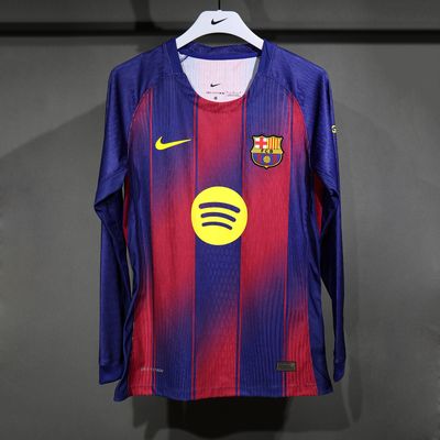 Camisa Barcelona 2025/26 Manga Longa Jogador