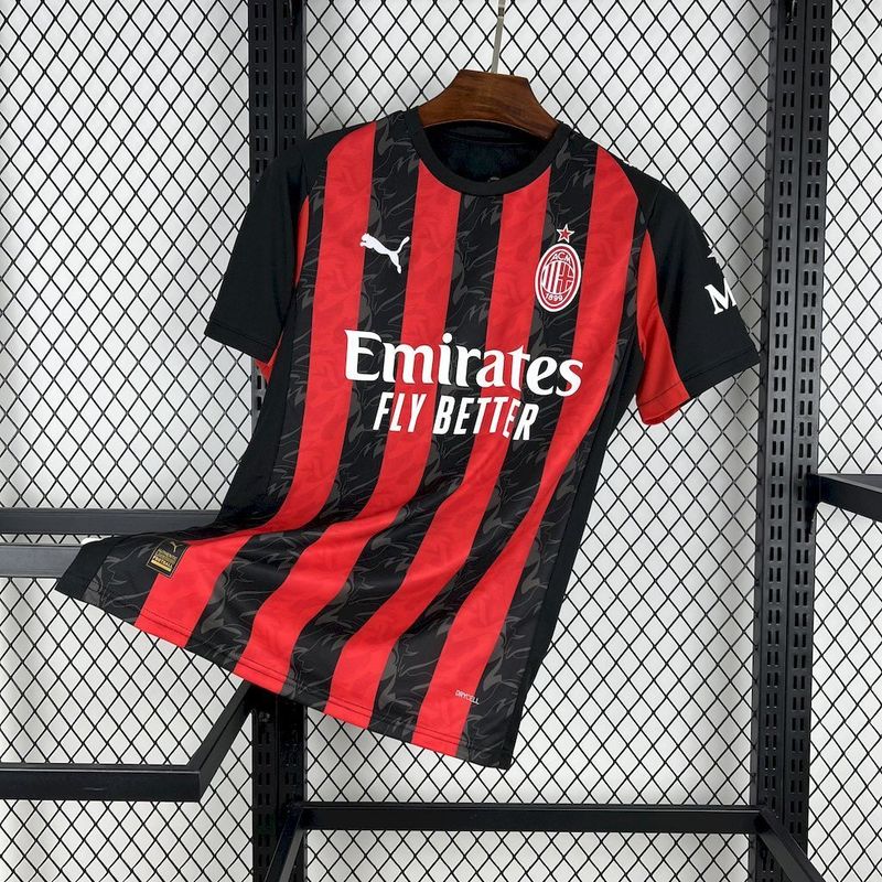 Camisa AC Milan Home 2025-2026 Masculina