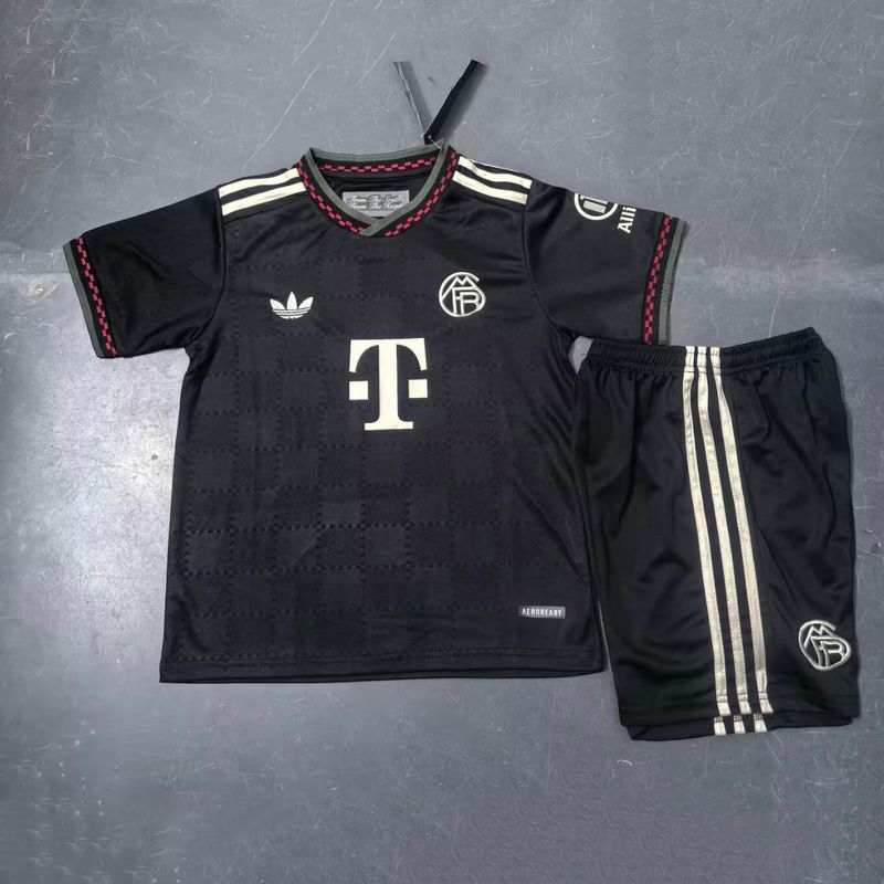 Kit Infantil Bayern de Munique   2025/2026 Camisa + Short