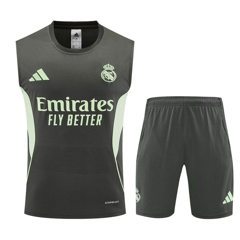 Kit Treino Real Madrid 2025/2026 Camisa + Calção