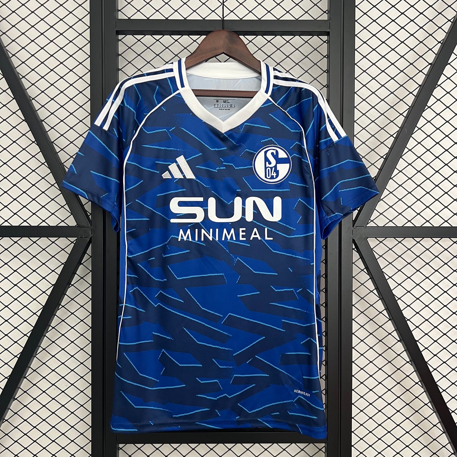 Camisa Schalke 04  Torcedor 2025/2026 Masculina - Azul