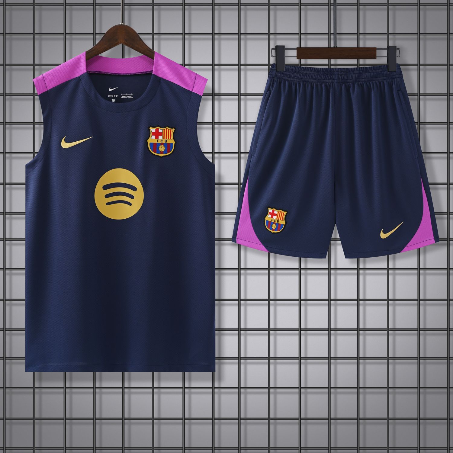 Kit Treino Regata Barcelona  2025/26 Camisa+Calção