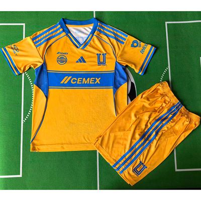 kit Camisa Infantil Tigres UANL Home 2025/2026