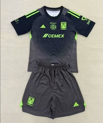 kit Camisa Infantil Tigres UANL 2025/2026 Goleiro
