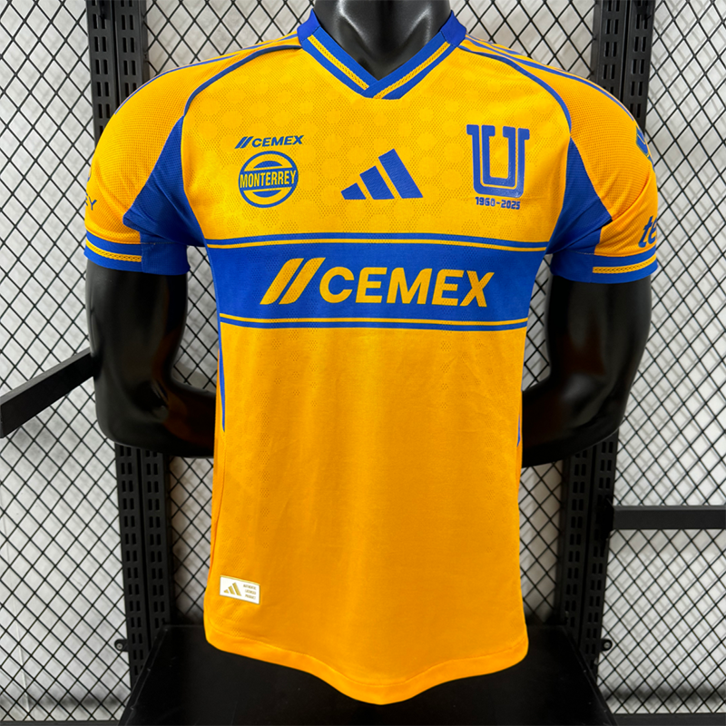 Camisa Tigres UANL Home 2025/2026 Jogador