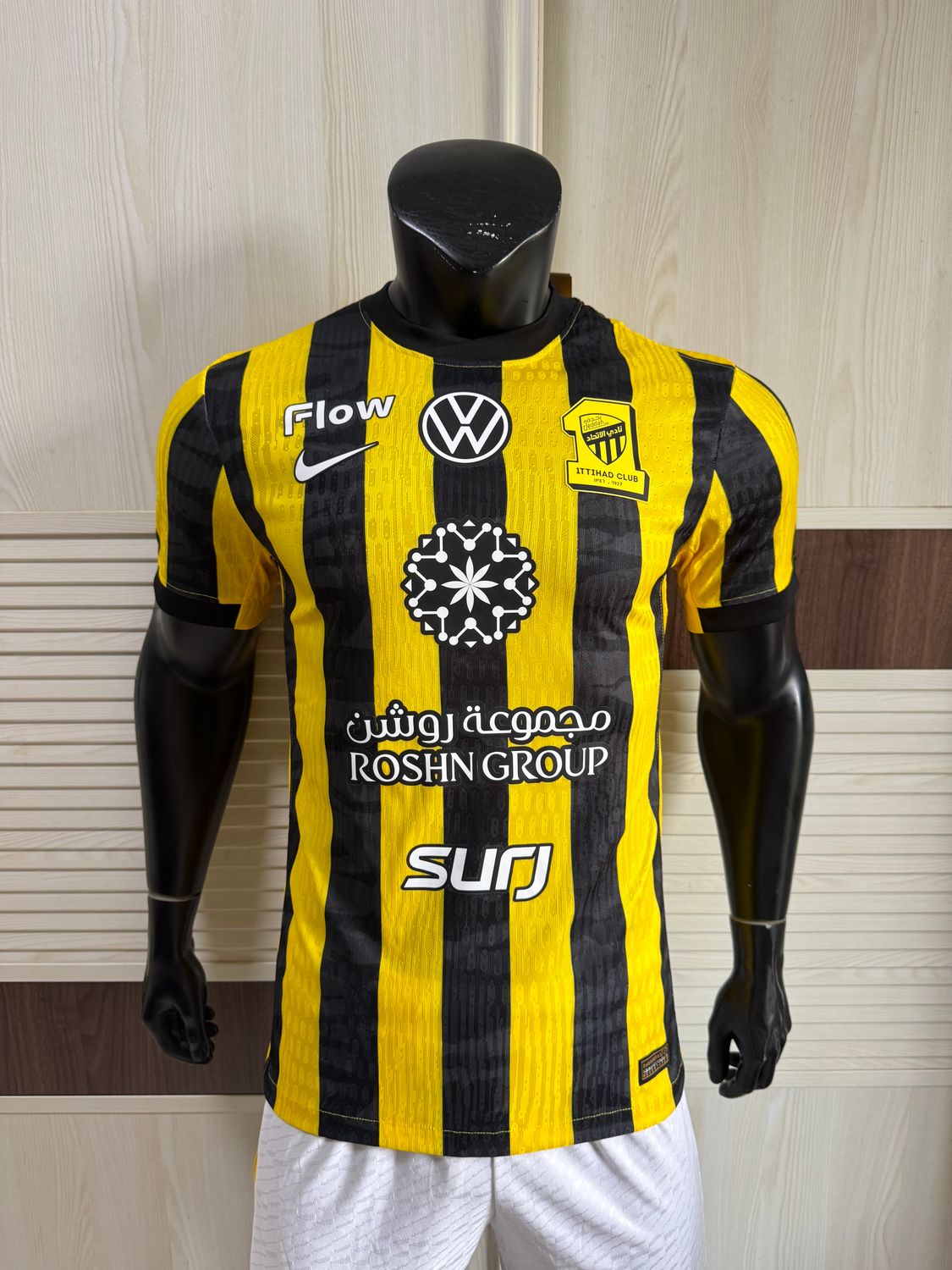 Camisa Al-Ittihad FC 2025/2026 Jogador Camisa Al-Ittihad FC 2025/2026 Jogador
