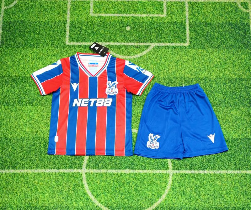 kit Camisa Infantil Crystal Palace  2025/2026 Jogo 1