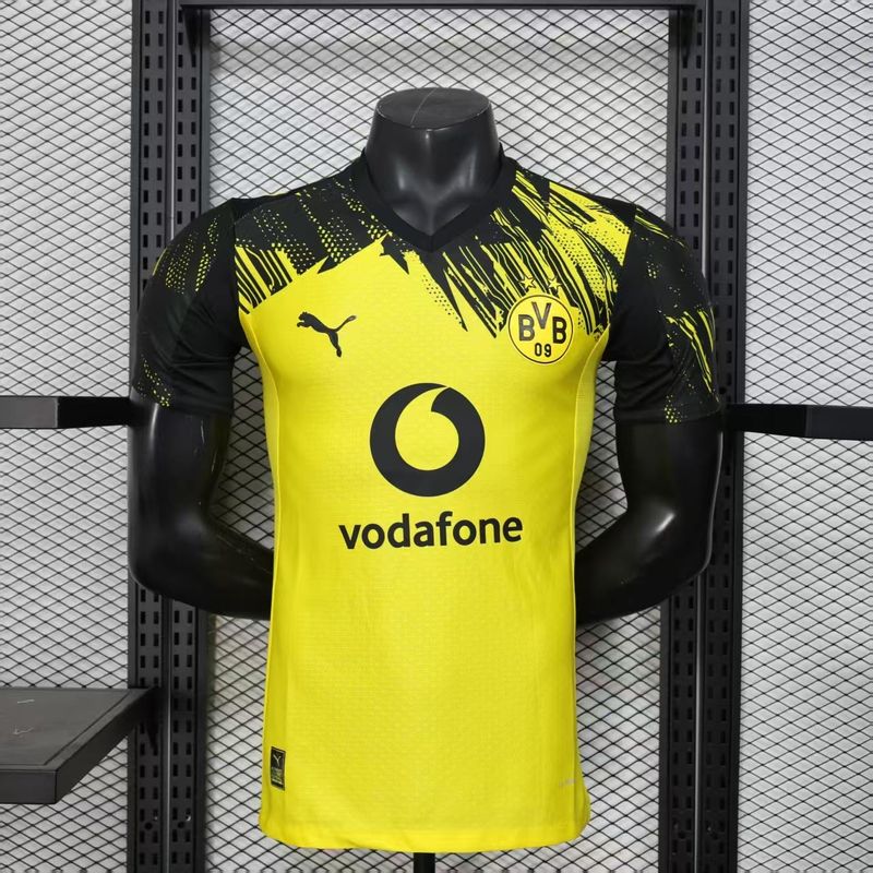 Camisa Borussia Dortmund Home 2025/2026 Jogador Masculina