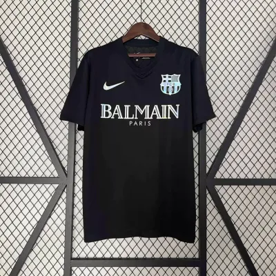 Camisa Barcelona Edição Especial Balmain 24/25 - Preto