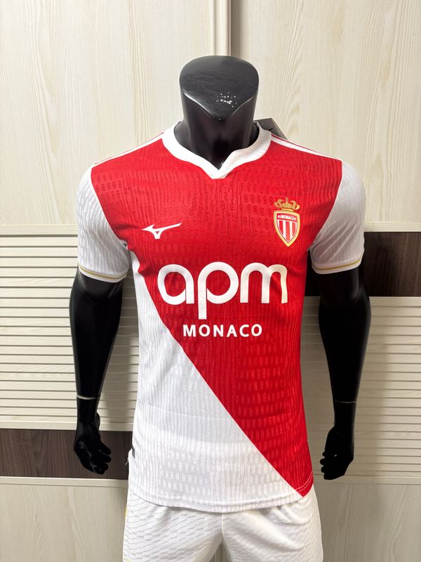 Camisa Monaco 2025/2026 Jogador Camisa Monaco 2025/2026 Jogador