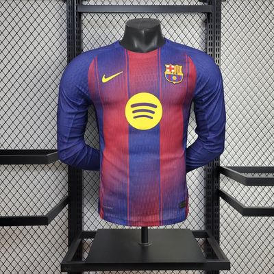 Camisa Barcelona 2025/26 Manga Longa Jogador Camisa Barcelona 2025/26 Manga Longa Jogador