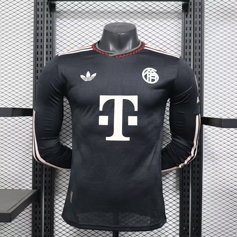 Camisa Bayern de Munique 2025/26 Manga Longa Jogador Camisa Bayern de Munique 2025/26 Manga Longa Jogador