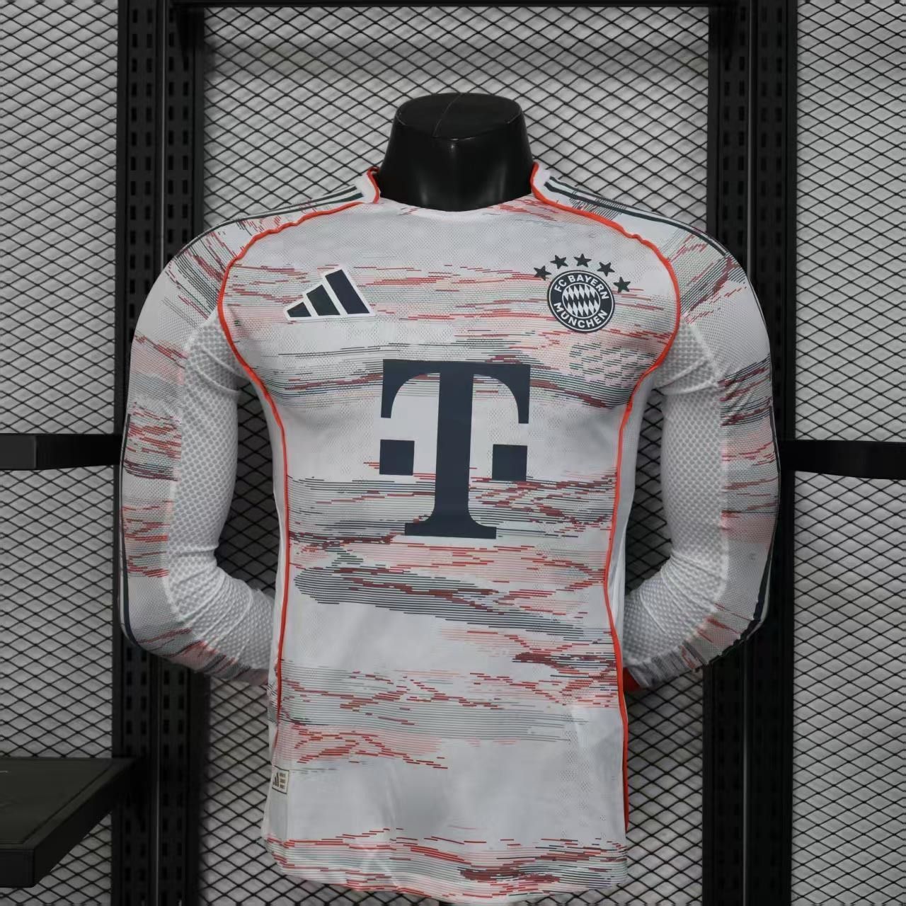 Camisa Bayern de Munique 2025/26 Away Manga Longa Jogador Camisa Bayern de Munique 2025/26 Away Manga Longa Jogador