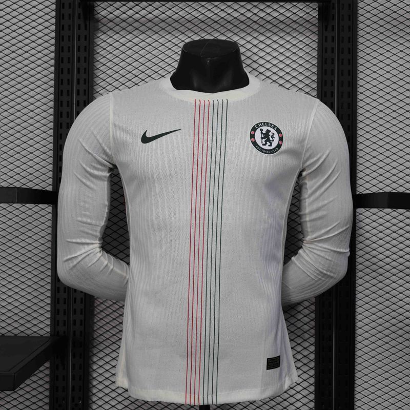 Camisa Chelsea II 2025/2026 Manga Longa Jogador