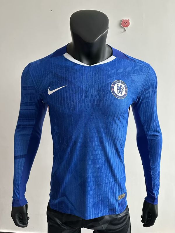 Camisa Chelsea Home 2025/2026 Manga Longa Jogador