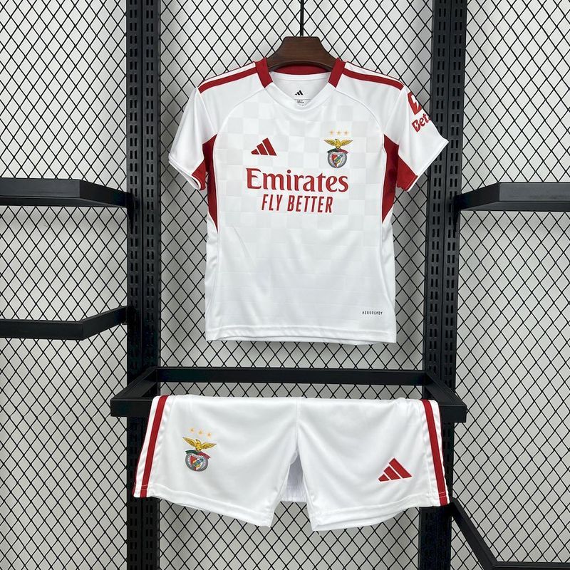 Kit Infantil Benfica 2025/2026 Camisa + Short