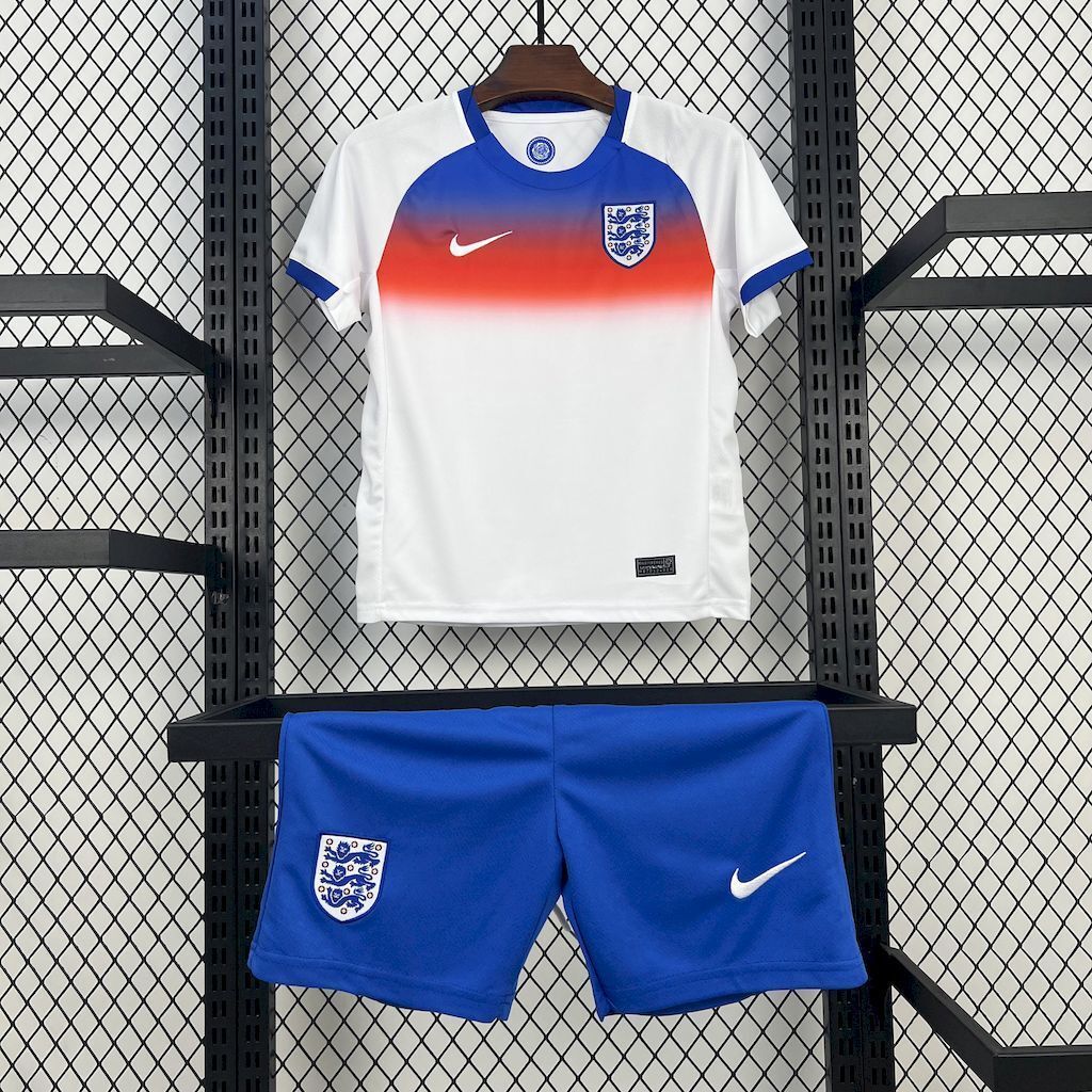 kit Camisa Inglaterra 2025/2026 Home Infantil
