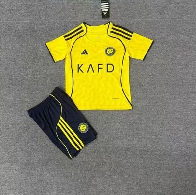 Kit Infantil Al-Nassr  2025/2026 Camisa + Short